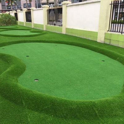 Golf Putting Green Artificial Grass with PP Net SPU Latex Backing and Polypropylene