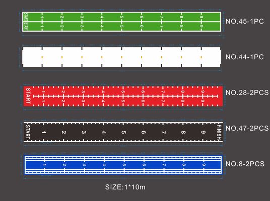 Dorelom Thick High Density Gym Flooring Turf Artificial Grass Mat CE ISO9001 ISO14001