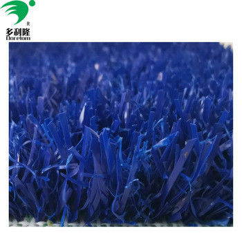 Colorful Artificial Grass Turf in Red Yellow Purple Blue and Pink with 16800 Density