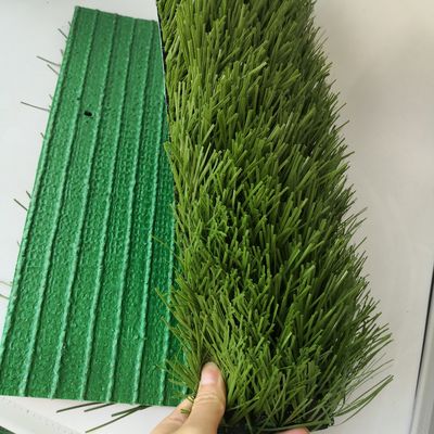 Monofilament PE Outdoor Football Field Grass at High Density with 16/10cm Stitch Rate