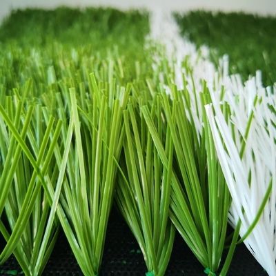 Monofilament PE Outdoor Football Field Grass at High Density with 16/10cm Stitch Rate