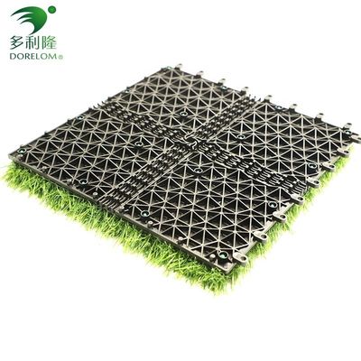 Double PP NET PU Backing Artificial Turf Tile for Eco-Friendly and Durable Landscaping