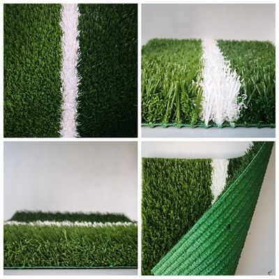 Yellow Green Red Artificial Turf Grass Tiles for Football Garden and Sports Flooring