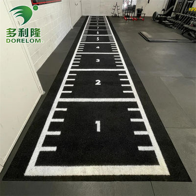 63000 Stitches/m2 Density Dorelom Artificial Grass for Interval Training Agility Type Sled Pulling GYM Turf