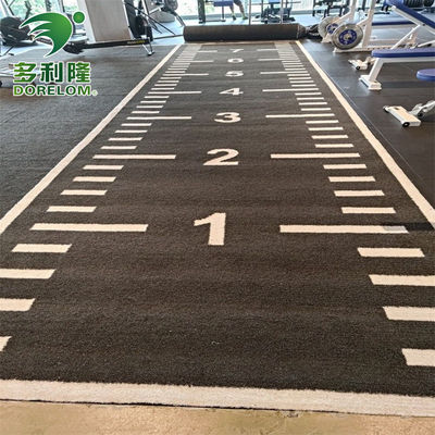 63000 Stitches/m2 Density Dorelom Artificial Grass for Interval Training Agility Type Sled Pulling GYM Turf
