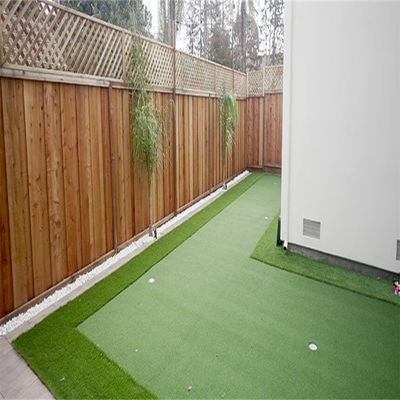 Pile height 30mm 12m x 4m Outdoor Green Color Synthetic Turf Grass for Garden Landscape