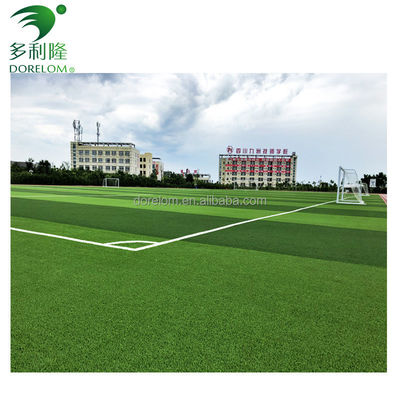 Pile Height of 40-60mm and 10500 Stitches/m2 Football Artificial Grass for Soccer