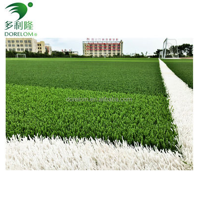 Pile Height of 40-60mm and 10500 Stitches/m2 Football Artificial Grass for Soccer