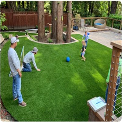 Garden Sports Flooring Artificial Synthetic Turf Lawn Landscape Grass Carpet Roll 40mm Black Green Color