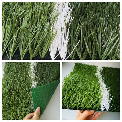 CERTIFICATION ISO14001 40mm/50mm/60mm Artificial Grass for Football Field Best Option