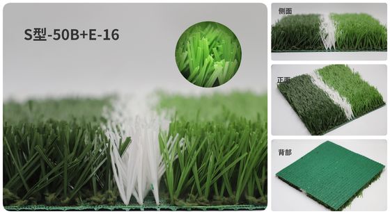 Durable Construction Green PE 12000 DTEX Synthetic Grass Turf for Soccer Field