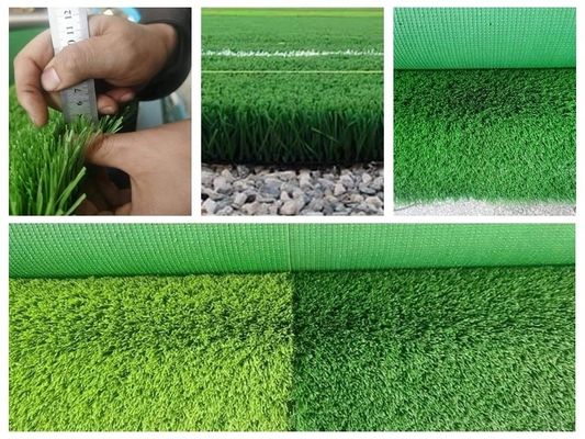 Durable Construction Green PE 12000 DTEX Synthetic Grass Turf for Soccer Field
