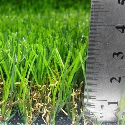 SPU Coating Soft Green Natural Artificial Grass for Outdoor Garden Backdrop Landscape
