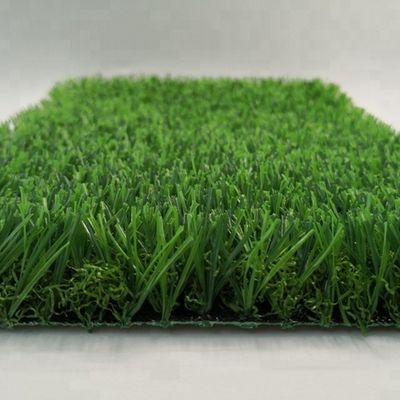 25mm Pile Height 3/8 Inch Gauge Artificial Grass Lawn Perfect for Children Playground