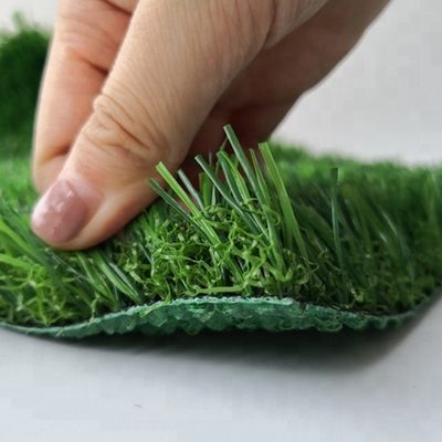 25mm Pile Height 3/8 Inch Gauge Artificial Grass Lawn Perfect for Children Playground