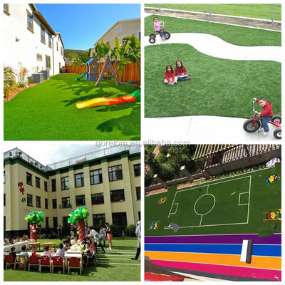 Grass Carpet Rugs with 16800 Stitches/ Sqm Density and SBR Latex Coating