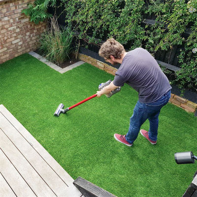 Natural Looking Artificial Grass for Garden Backdrop and Pets 2m/4m*25m 3/8inch Guage