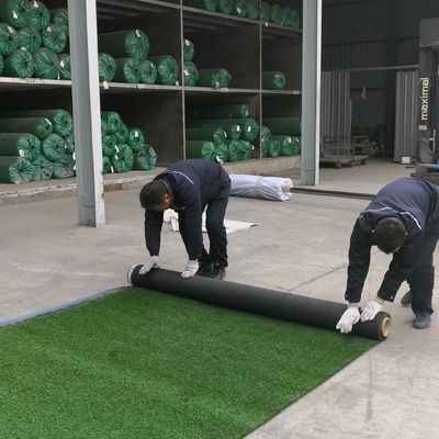 Camping Occasion Durable Artificial Grass Yarn for Relva Sintetica Carpet Turf Lawn