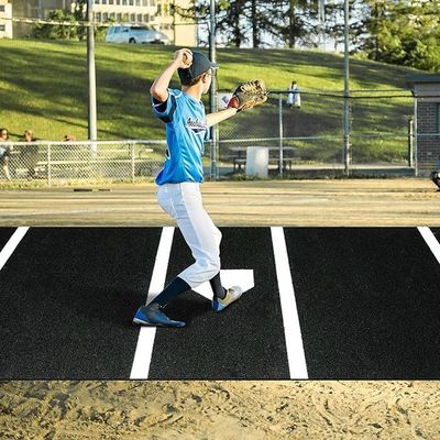 Home Plate Batting Made Better with 5ft*8ft Pro-Model Hitting Mat and Artificial Turf