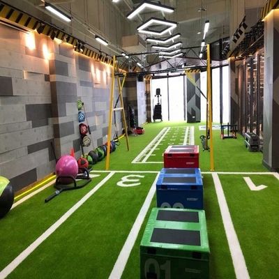 Gauge 3/16 inch 15-35mm Green Artificial Turf Marking for Gym Flooring Plastic Carpet