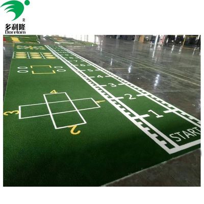 Customized 15mm Height SPU Backing Artificial Grass for Gym Sled Tracks Custom Design