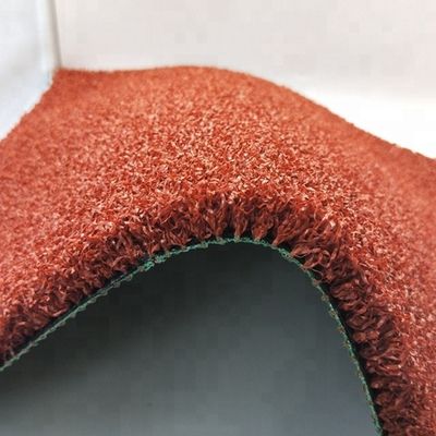 Customized 15mm Height SPU Backing Artificial Grass for Gym Sled Tracks Custom Design