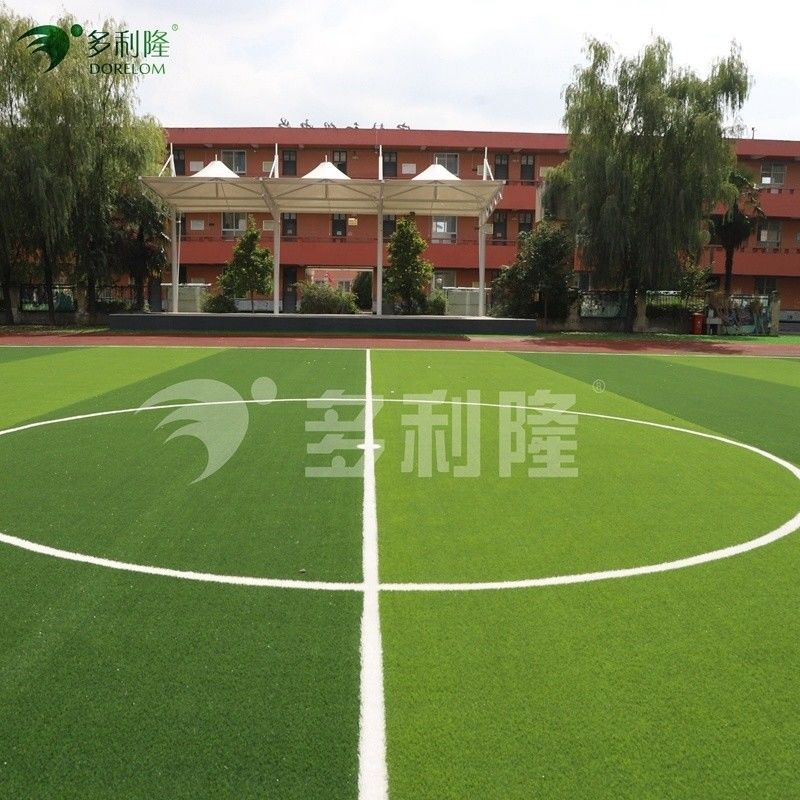 Non-Infill Artificial Grass Turf Lawn Green and Long-Lasting for Football Field Games