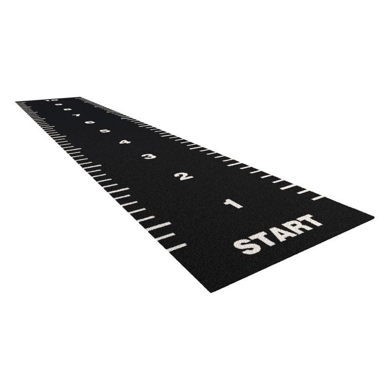 15 mm Pile Height Gym Sled Flooring with Sports Artificial Grass and Customized Logo