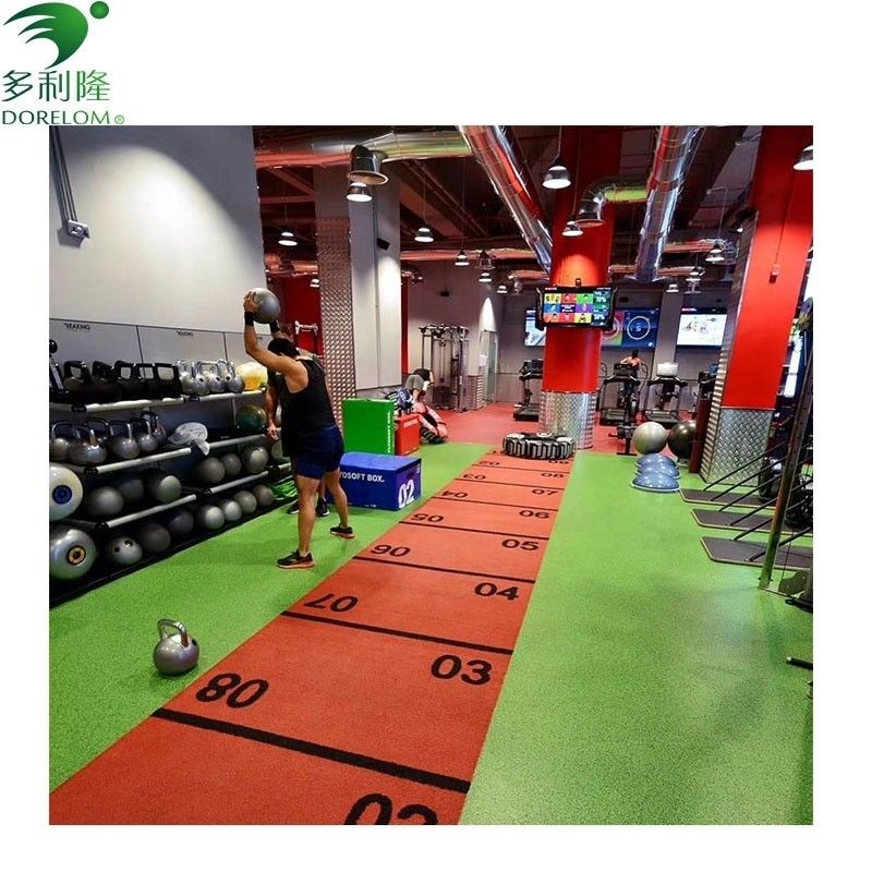 Gauge 3/16 inch 15-35mm Green Artificial Turf Marking for Gym Flooring Plastic Carpet