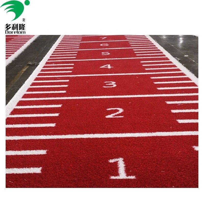 Customized 15mm Height SPU Backing Artificial Grass for Gym Sled Tracks Custom Design